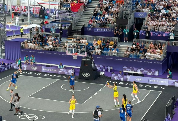 Женская сборная Азербайджана по баскетболу 3х3 уступила Австралии на Олимпиаде в Париже