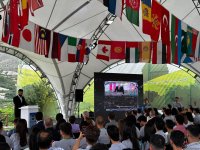 В Лачине проводится V летний лагерь диаспорской молодежи "Молодежь за "зеленый" мир" (ФОТО)