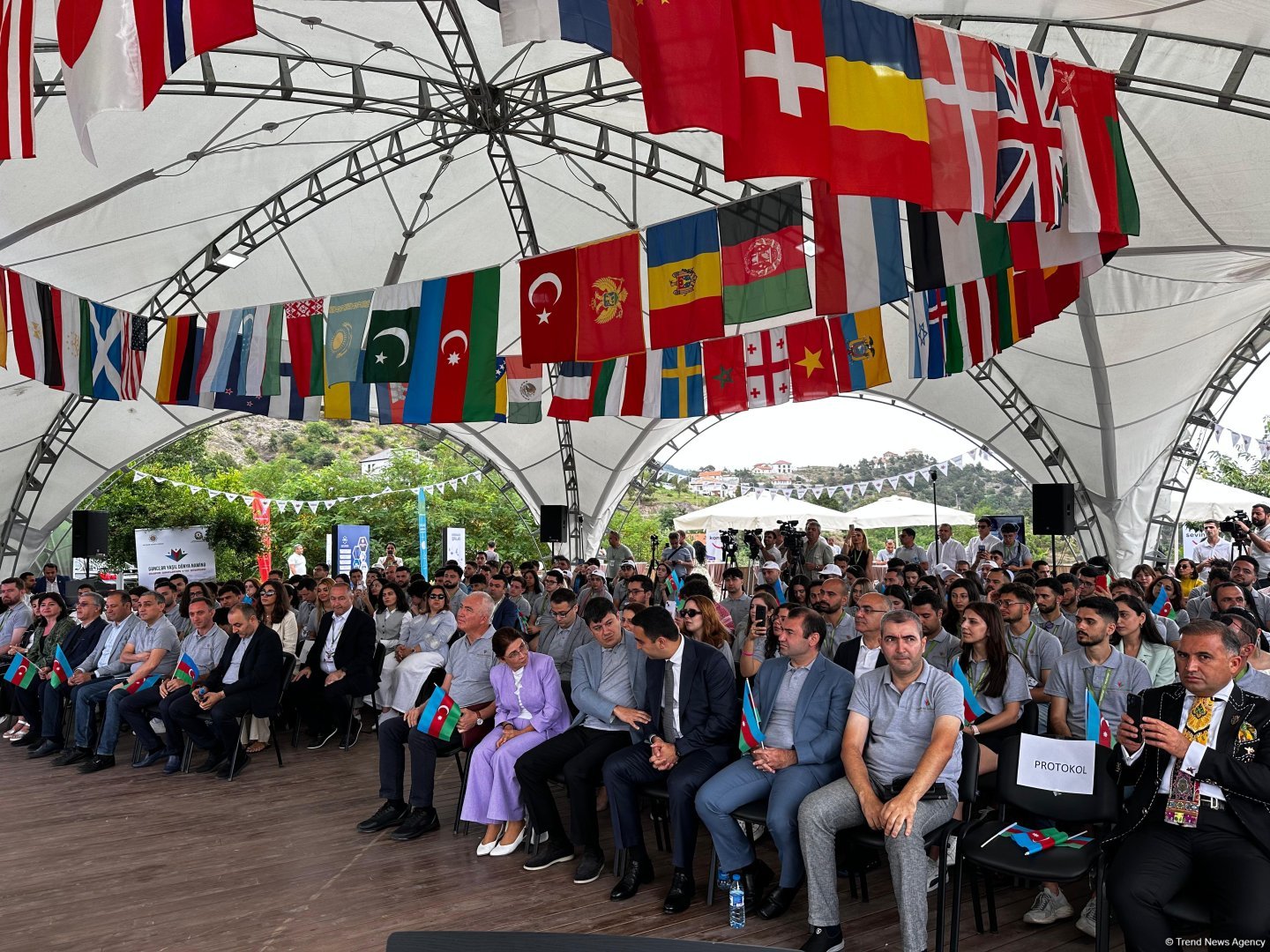 В Лачине проводится V летний лагерь диаспорской молодежи "Молодежь за "зеленый" мир" (ФОТО)