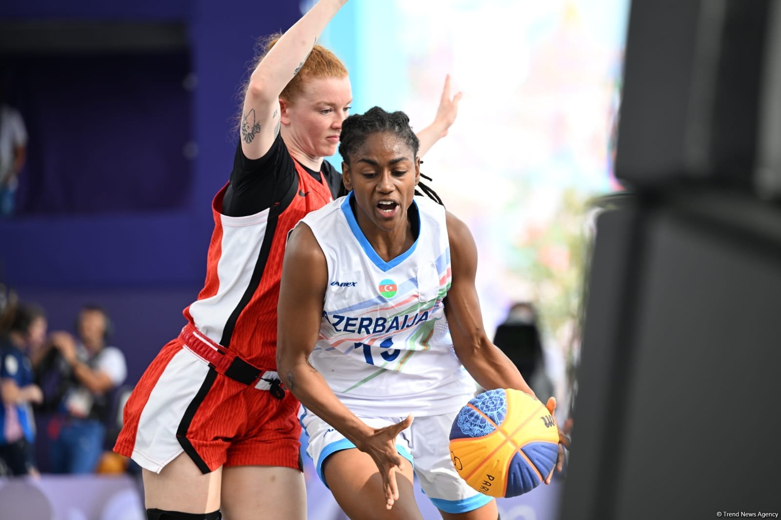 Женская сборная Азербайджана по баскетболу 3х3 провела свою последнюю игру