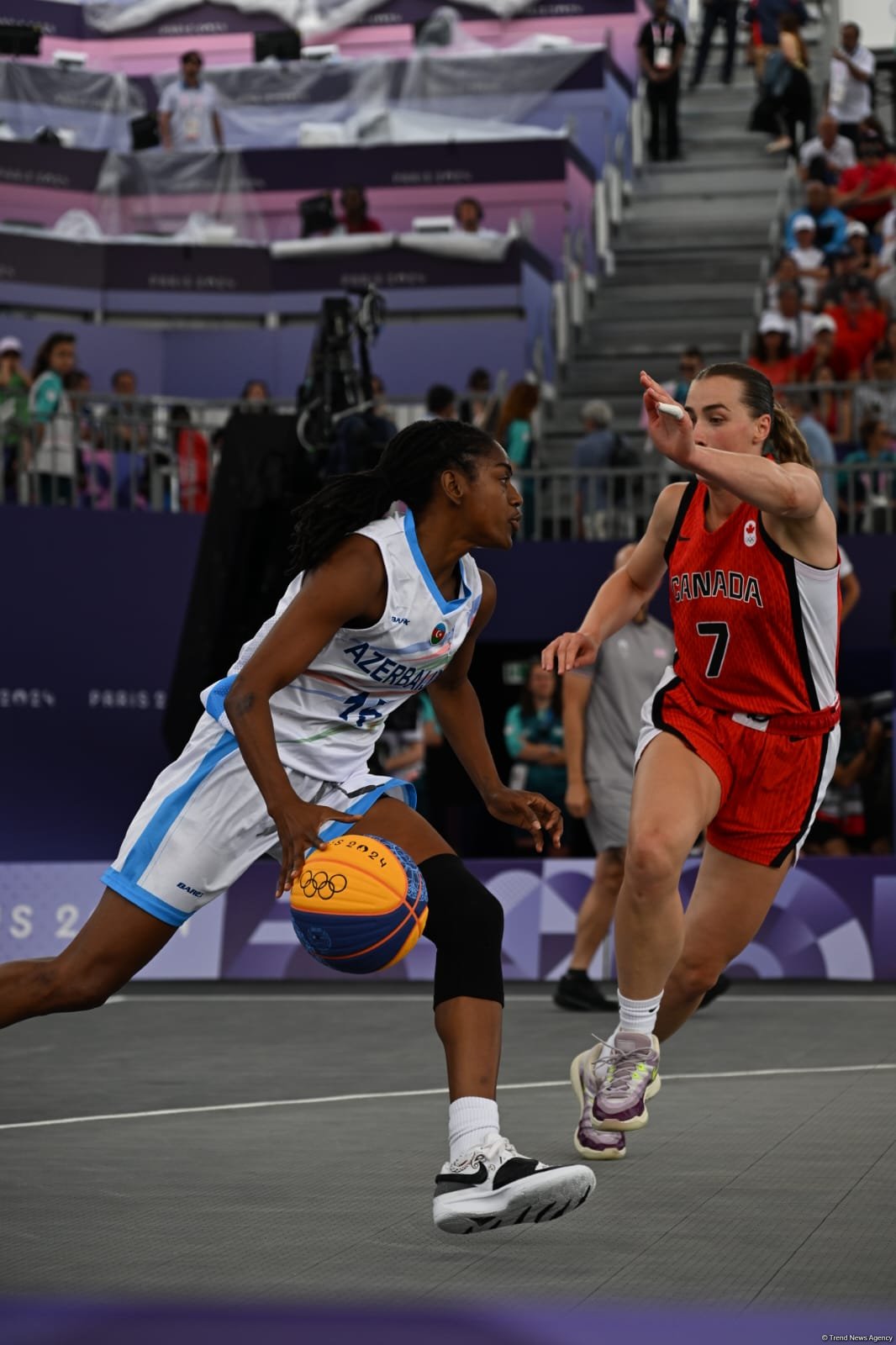 Женская сборная Азербайджана по баскетболу 3х3 провела свою последнюю игру