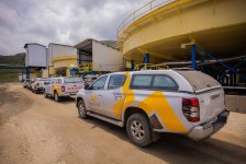 Рабочая группа ЗАО «AzerGold» провела осмотр месторождений в Гедабеке в рамках Соглашения о распределении добычи (ФОТО)