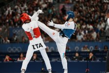 Азербайджанский тхэквондист Гашим Магомедов вышел в финал Олимпиады в Париже (ФОТО)