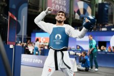 Азербайджанский тхэквондист Гашим Магомедов вышел в финал Олимпиады в Париже (ФОТО)