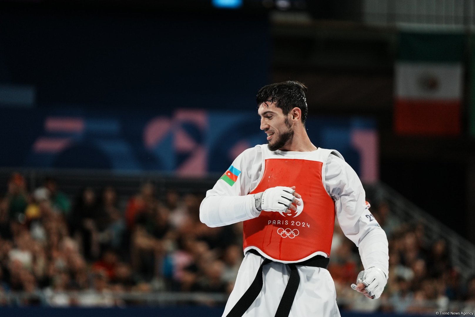 Гашим Магомедов вышел в полуфинал соревнований по тхэквондо на Олимпиаде в Париже (ФОТО)