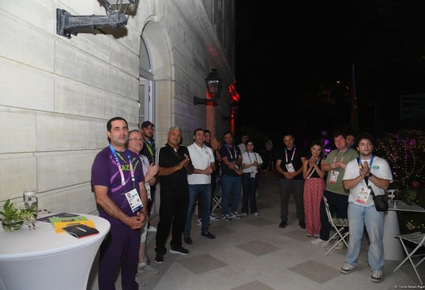 В "Олимпийском доме Азербайджана" в Париже прошли встречи с представителями международных спортивных организаций (ФОТО)