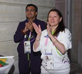 В "Олимпийском доме Азербайджана" в Париже прошли встречи с представителями международных спортивных организаций (ФОТО)