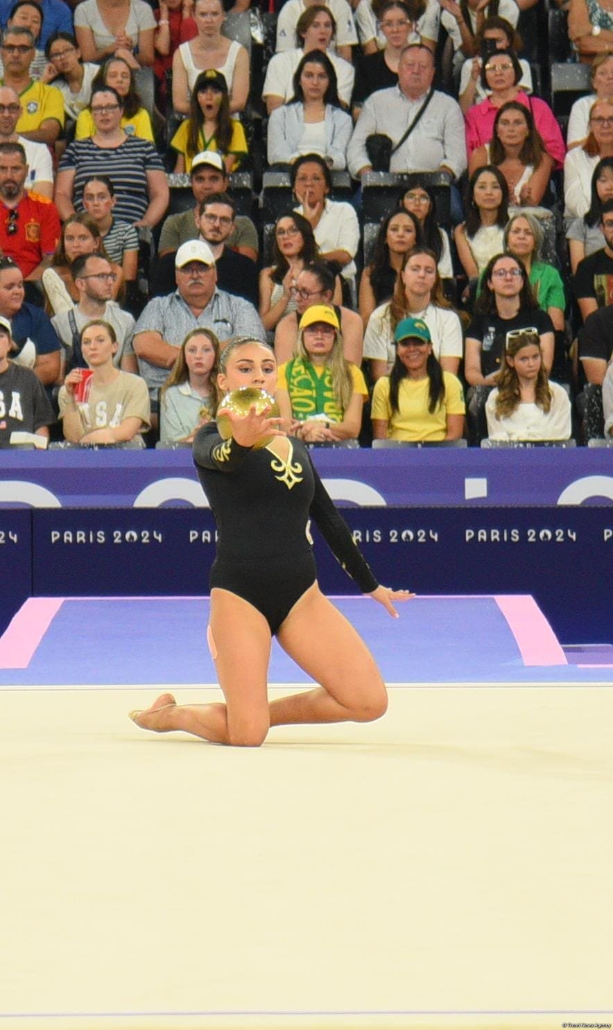 На Олимпиаде в Париже стартовали соревнования по художественной гимнастике (ФОТО)