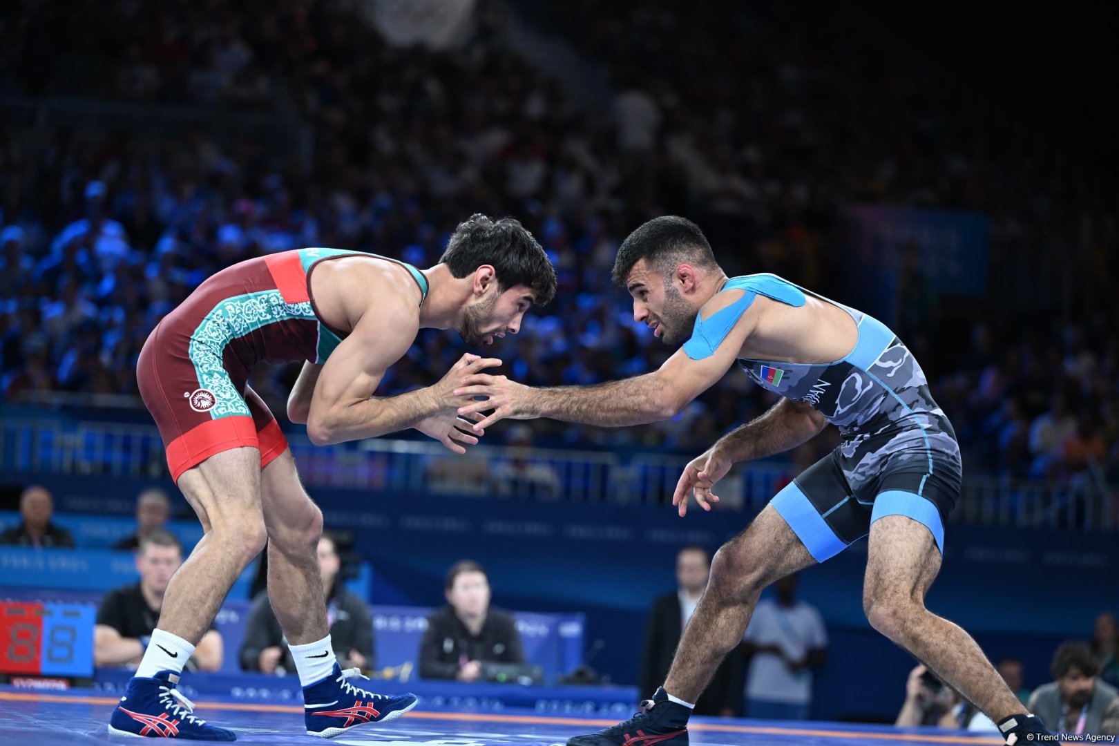 Азербайджанский борец Алиаббас Рзазаде проиграл в 1/8 финала на Олимпиаде в Париже (ФОТО)