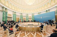 Президент Ильхам Алиев принял участие во встрече глав государств Центральной Азии и Азербайджана в Астане (ВИДЕО/ФОТО)