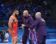Азербайджанский борец поборется за бронзовую медаль на Олимпиаде в Париже (ФОТО)