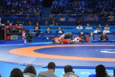 Азербайджанский борец поборется за бронзовую медаль на Олимпиаде в Париже (ФОТО)