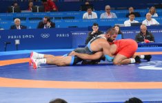 Азербайджанский борец поборется за бронзовую медаль на Олимпиаде в Париже (ФОТО)