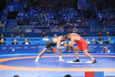 Азербайджанский борец поборется за бронзовую медаль на Олимпиаде в Париже (ФОТО)