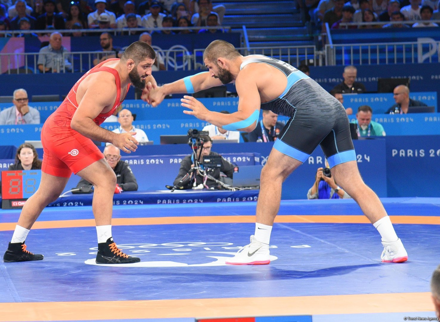 Азербайджанский борец поборется за бронзовую медаль на Олимпиаде в Париже (ФОТО)