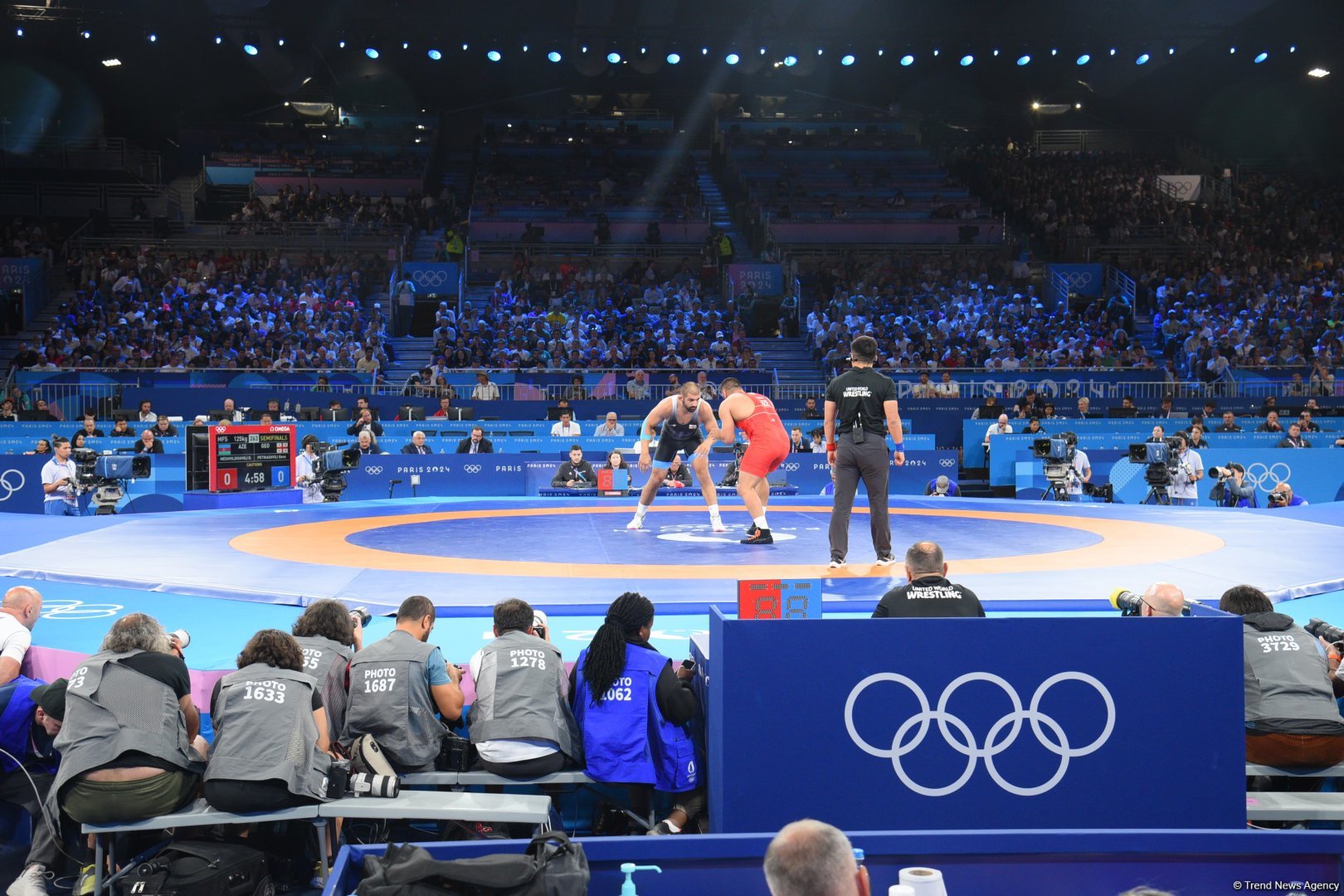 Азербайджанский борец поборется за бронзовую медаль на Олимпиаде в Париже (ФОТО)