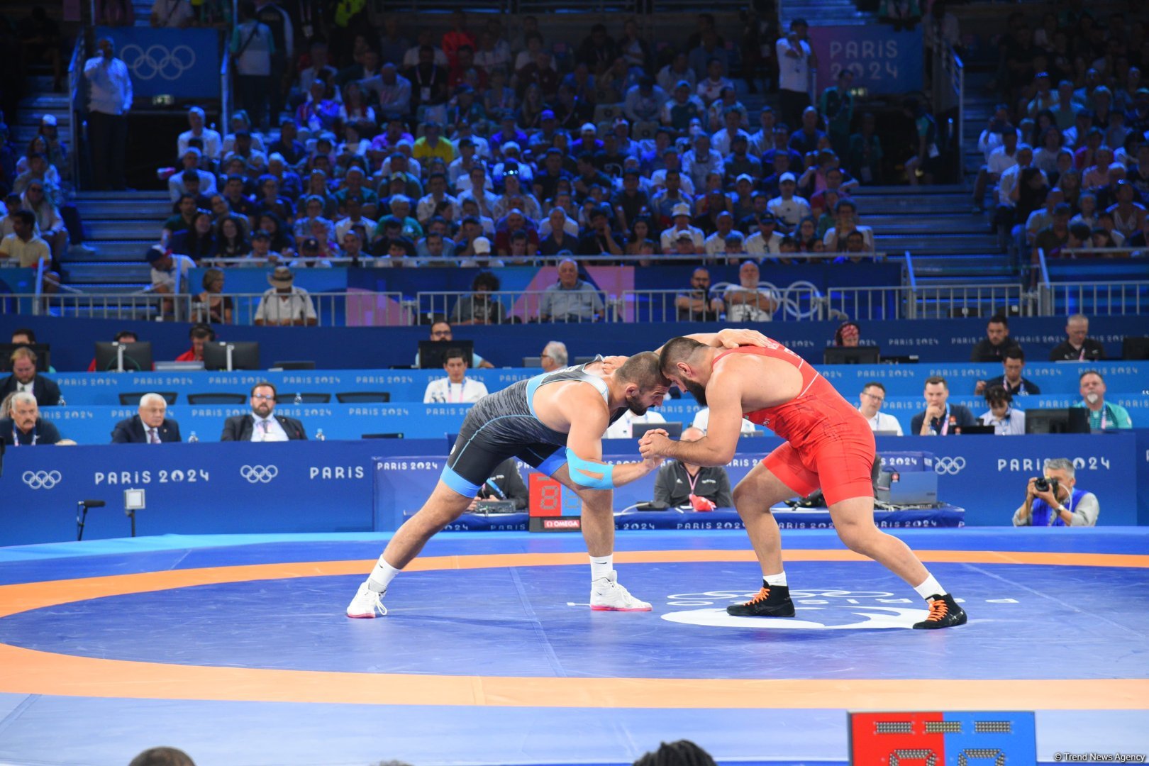 Азербайджанский борец поборется за бронзовую медаль на Олимпиаде в Париже (ФОТО)