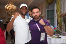 В «Олимпийском доме Азербайджана» состоялась встреча с спортсменами, завоевавшими медали (ФОТО)