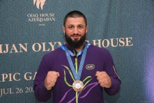 В «Олимпийском доме Азербайджана» состоялась встреча с спортсменами, завоевавшими медали (ФОТО)
