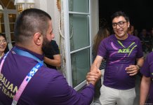 В «Олимпийском доме Азербайджана» состоялась встреча с спортсменами, завоевавшими медали (ФОТО)