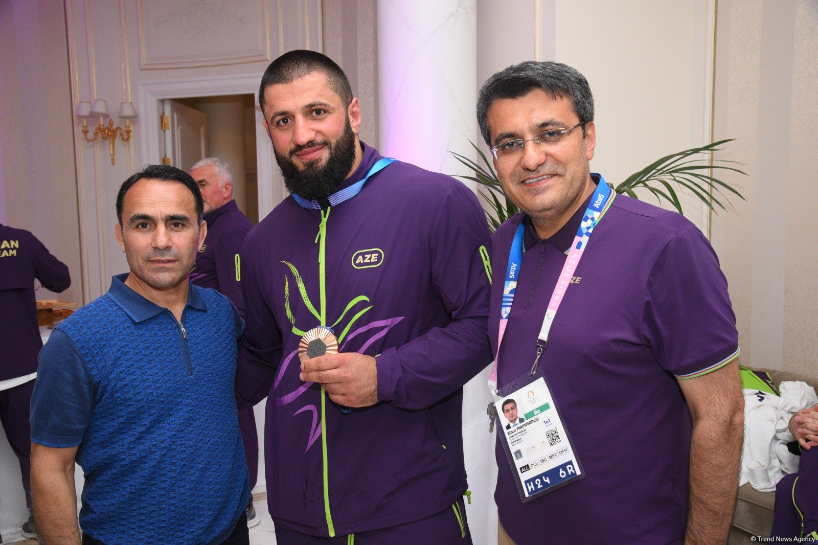 В «Олимпийском доме Азербайджана» состоялась встреча с спортсменами, завоевавшими медали (ФОТО)