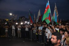 Сборная Азербайджана, успешно выступившая на Олимпийских играх, вернулась на Родину (ФОТО/ВИДЕО)