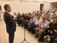 Кандидат в депутаты Милли Меджлиса Солтан Мамедов встретился с избирателями (ФОТО)