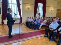 Кандидат в депутаты Милли Меджлиса Солтан Мамедов встретился с избирателями (ФОТО)