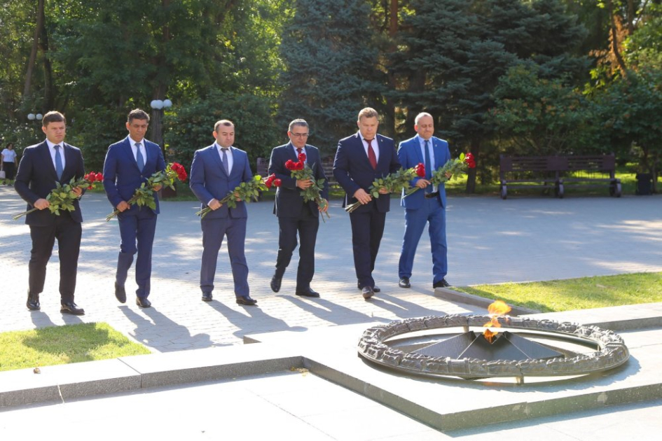 Делегация Азербайджана приняла участие в IX Каспийском медиафоруме в Астрахани (ФОТО)