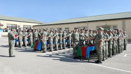 В азербайджанской армии состоялись церемонии принесения присяги (ФОТО/ВИДЕО)