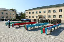 В азербайджанской армии состоялись церемонии принесения присяги (ФОТО/ВИДЕО)
