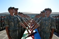 В азербайджанской армии состоялись церемонии принесения присяги (ФОТО/ВИДЕО)