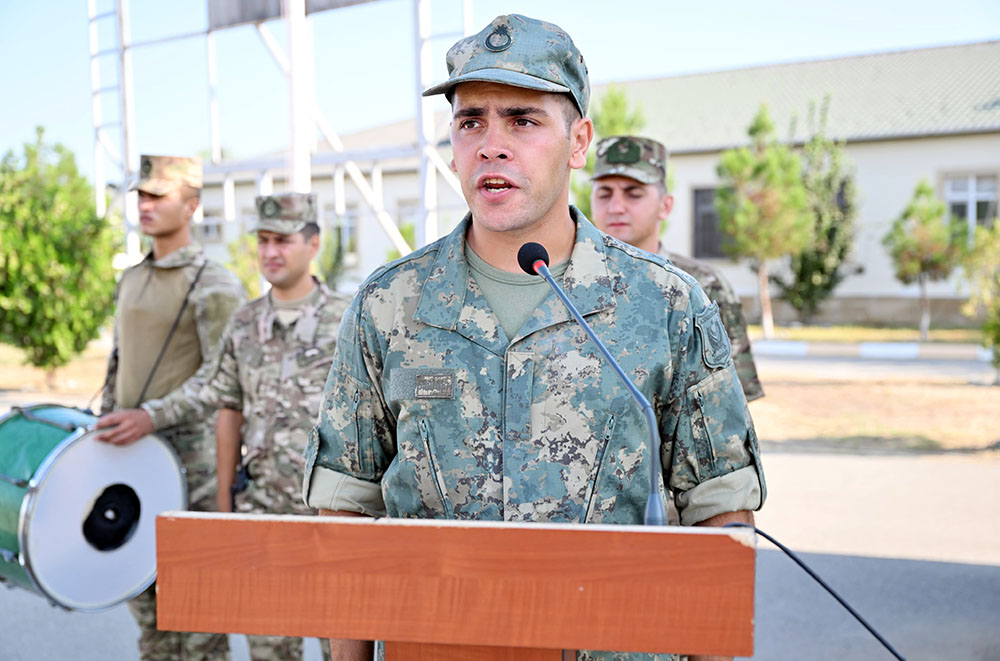 В азербайджанской армии состоялись церемонии принесения присяги (ФОТО/ВИДЕО)