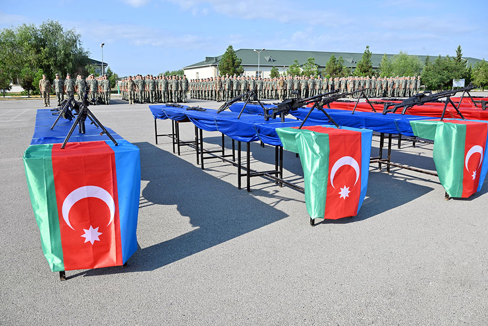 В азербайджанской армии состоялись церемонии принесения присяги (ФОТО/ВИДЕО)