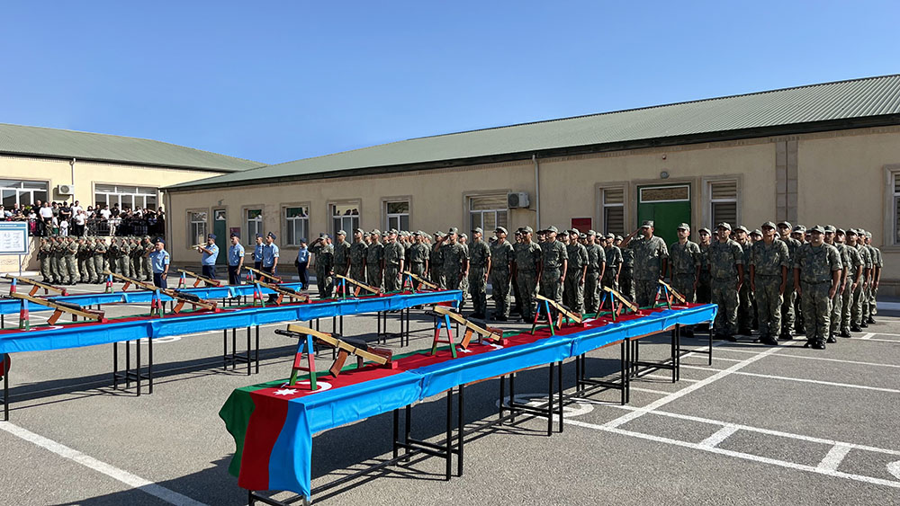 В азербайджанской армии состоялись церемонии принесения присяги (ФОТО/ВИДЕО)