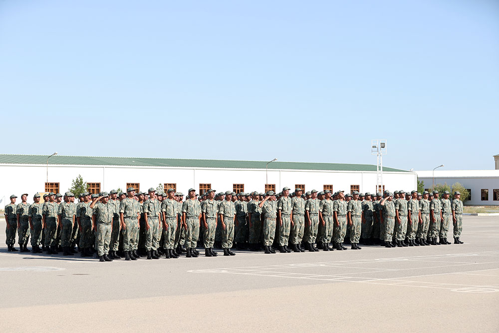 В азербайджанской армии состоялись церемонии принесения присяги (ФОТО/ВИДЕО)