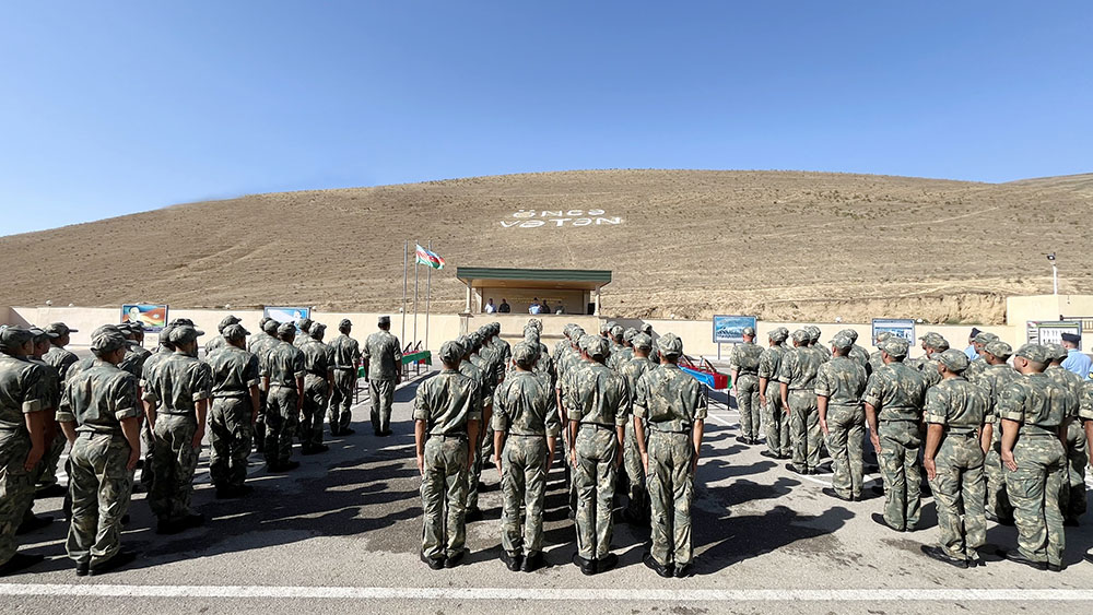 В азербайджанской армии состоялись церемонии принесения присяги (ФОТО/ВИДЕО)