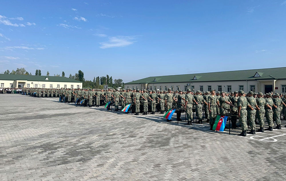 В азербайджанской армии состоялись церемонии принесения присяги (ФОТО/ВИДЕО)