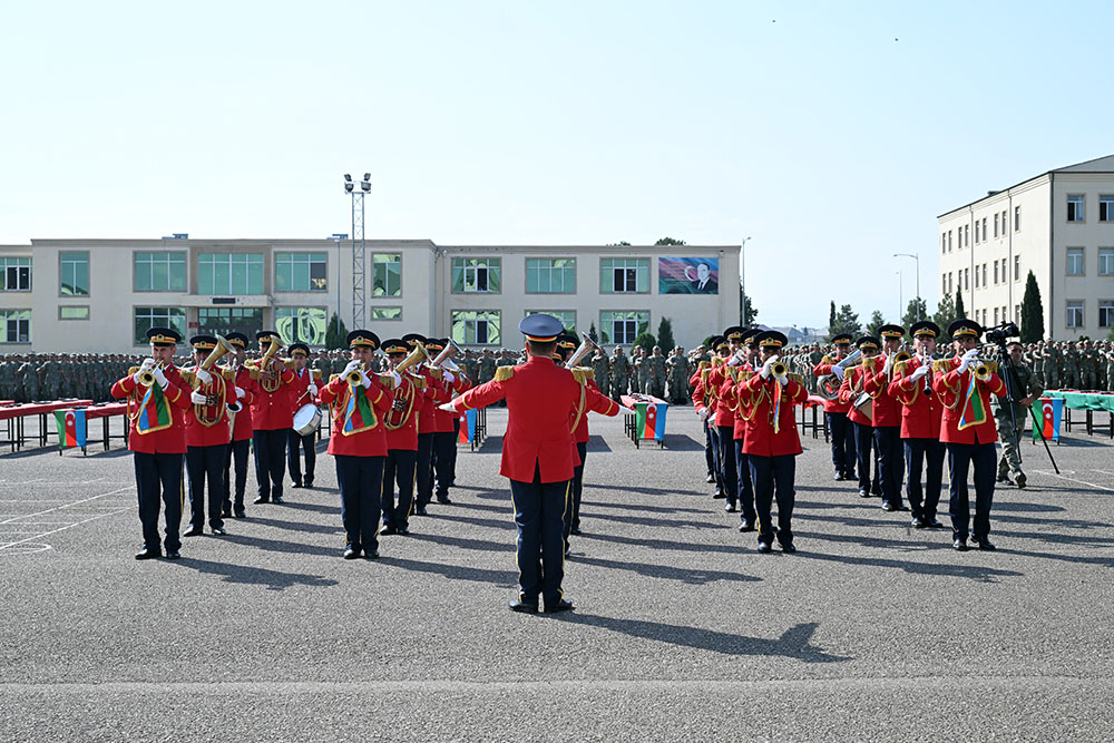 В азербайджанской армии состоялись церемонии принесения присяги (ФОТО/ВИДЕО)