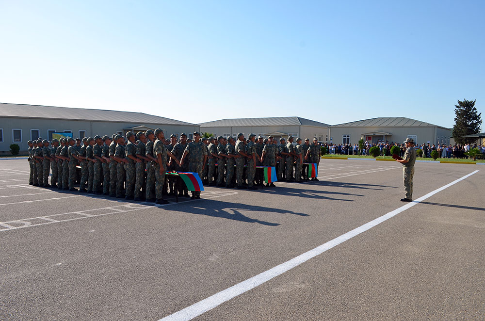 В азербайджанской армии состоялись церемонии принесения присяги (ФОТО/ВИДЕО)