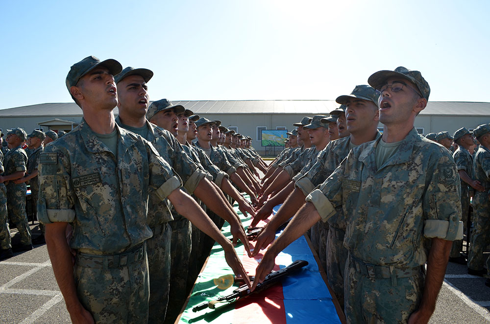 В азербайджанской армии состоялись церемонии принесения присяги (ФОТО/ВИДЕО)