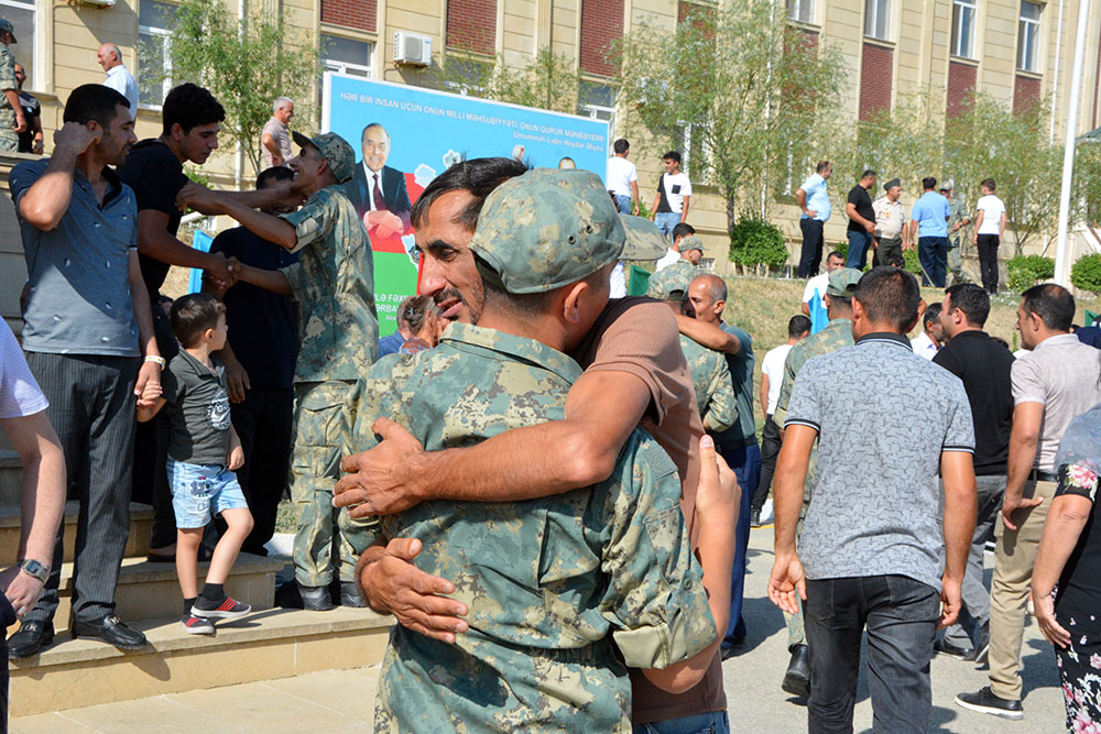 В азербайджанской армии состоялись церемонии принесения присяги (ФОТО/ВИДЕО)