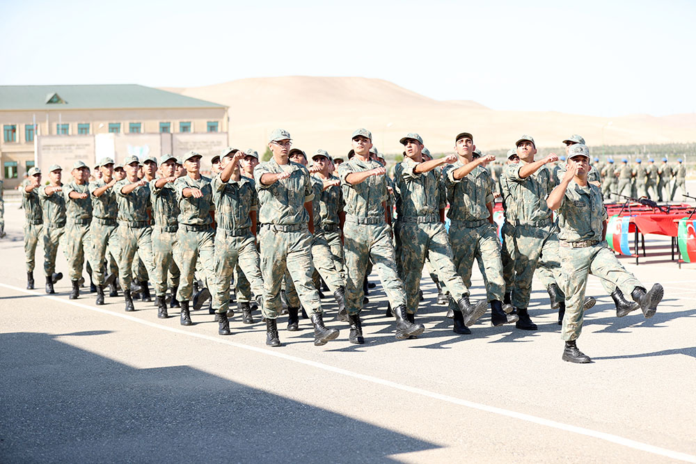 В азербайджанской армии состоялись церемонии принесения присяги (ФОТО/ВИДЕО)