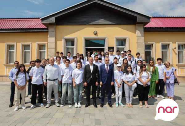 Nar оказал поддержку лагерю, организованному фондом "YAŞAT" для детей шехидов (ФОТО)