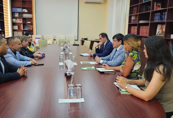 Руководство Конгресса азербайджанцев Бенилюкса посетило Госкомитет (ФОТО)