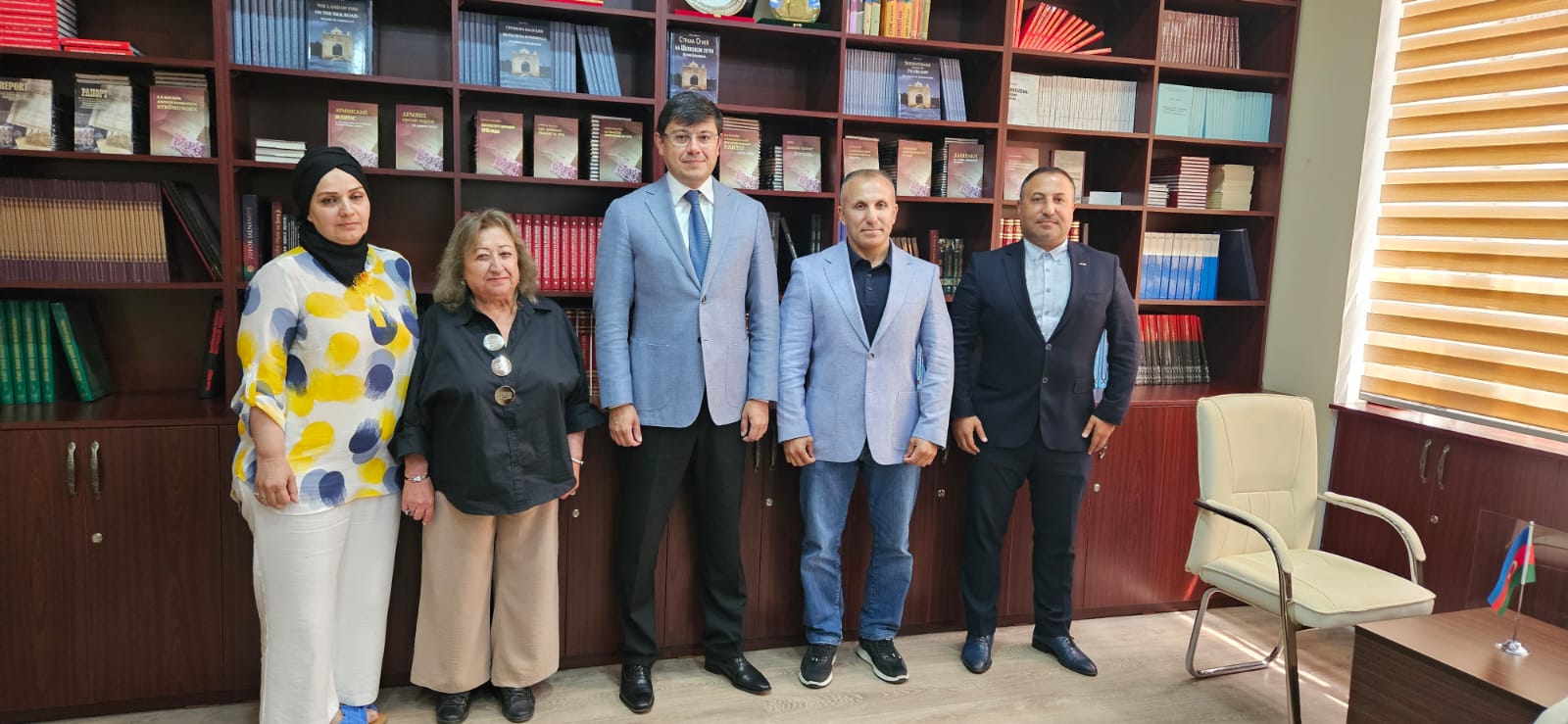 Руководство Конгресса азербайджанцев Бенилюкса посетило Госкомитет (ФОТО)