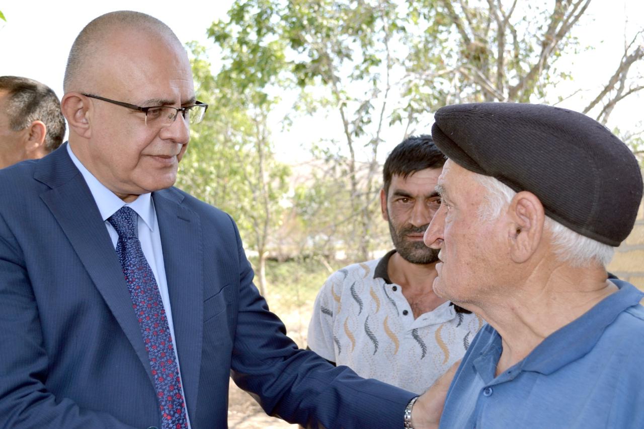 Эльчин Мирзабейли встретился с избирателями в селе Гагали и городе Агсу (ФОТО)