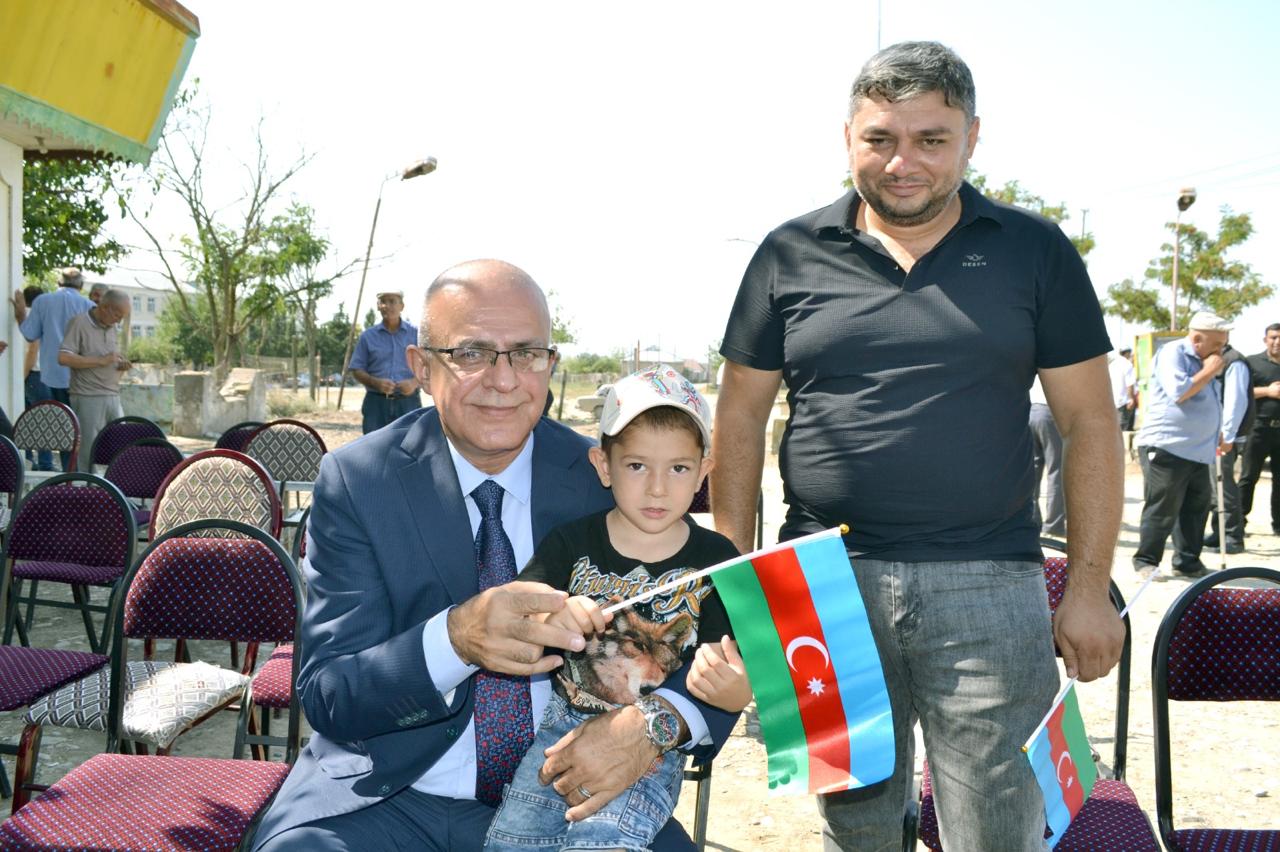 Эльчин Мирзабейли встретился с избирателями в селе Гагали и городе Агсу (ФОТО)