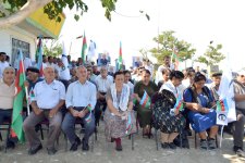 Эльчин Мирзабейли встретился с избирателями в селе Гагали и городе Агсу (ФОТО)