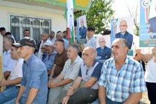 Эльчин Мирзабейли встретился с избирателями в селе Гагали и городе Агсу (ФОТО)